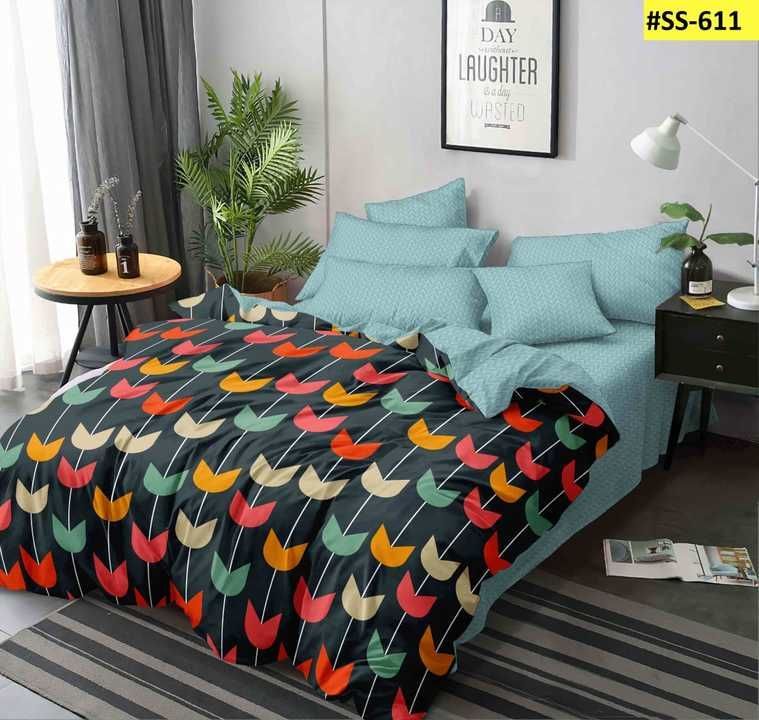 Post image New collection of 3d Glace Cotton super-soft bedsheet
3 pcs set
Bedsheet Size 90x100 inch
Pillow size 18x28 inch
Wholesalers and retailers are most welcome

Minimum quantity 50 pcs (mix design)
Call us for more details
7015315280 or 8053130690