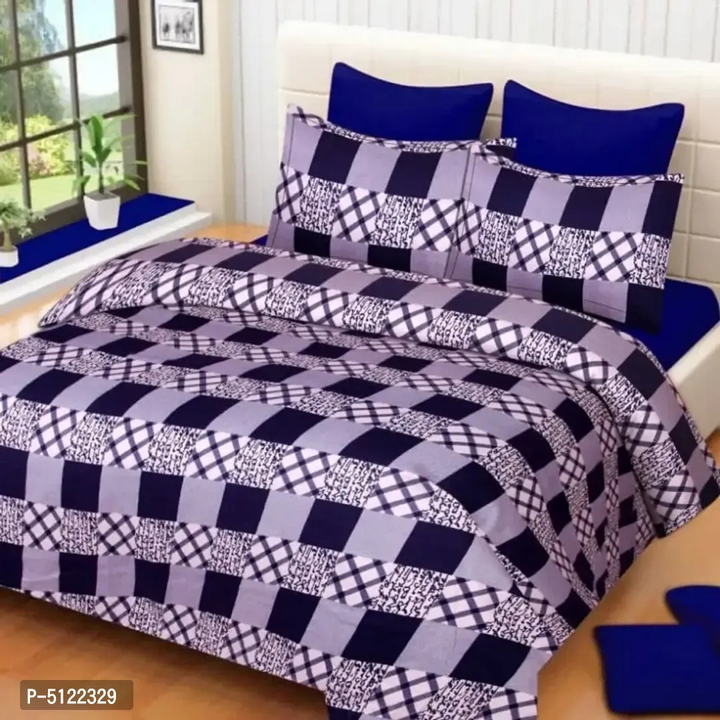 Fancy Microfiber Single Bedsheet With One Pillow Cover uploaded by RARGROUP  on 5/30/2024