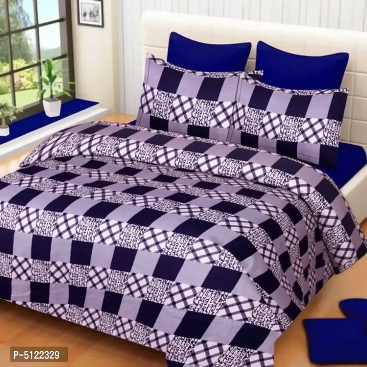 Fancy Microfiber Single Bedsheet With One Pillow Cover uploaded by RARGROUP  on 1/24/2023