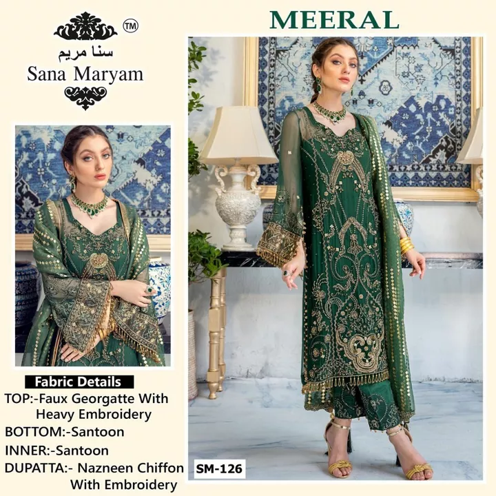 Sana maryam  uploaded by Rabbani fabrics on 1/24/2023