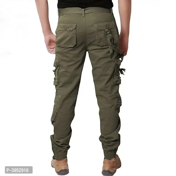 Classic Cotton Solid Cargos for Men uploaded by RARGROUP  on 1/24/2023
