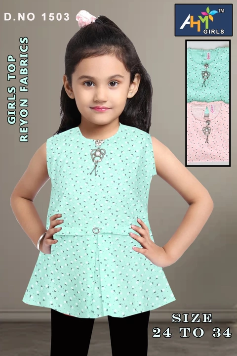 Product image of Girl's top , price: Rs. 115, ID: girl-s-top-9e103530