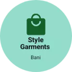 Business logo of style garments
