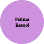 Business logo of Fatima rasool