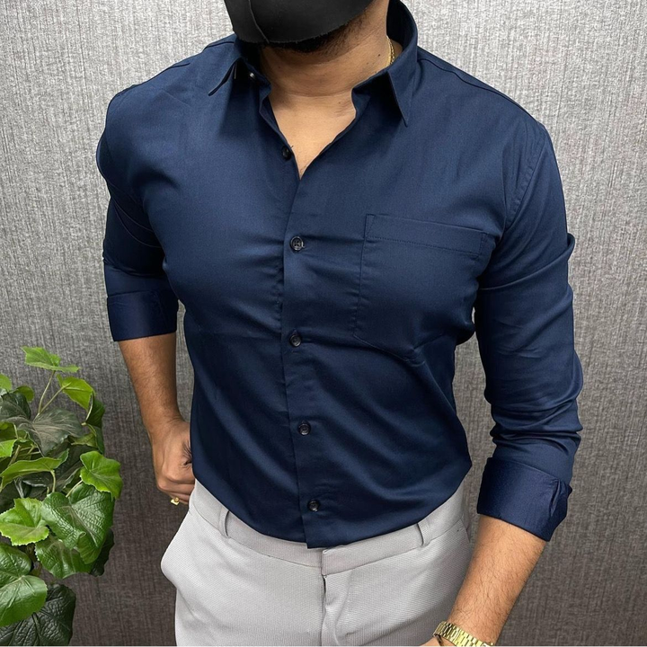 Man's plain shirt uploaded by Shree Fashion Hub on 1/24/2023