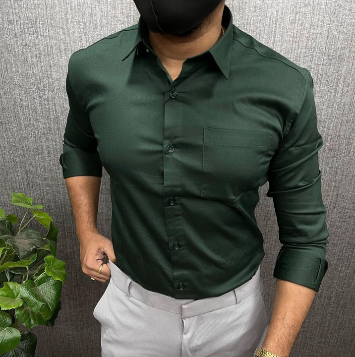 Man's plain shirt uploaded by Shree Fashion Hub on 1/24/2023