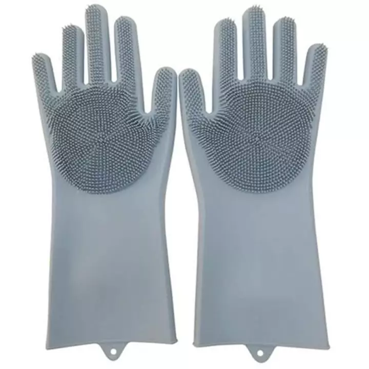 Silicon kitchen gloves heavy quality  uploaded by business on 1/24/2023