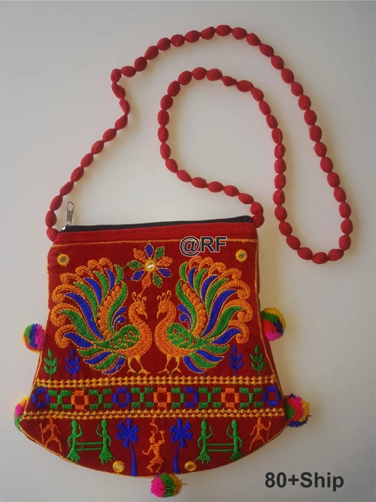 Kutchi handicrafts side purse  uploaded by Roopali Fashion Hub on 1/24/2023