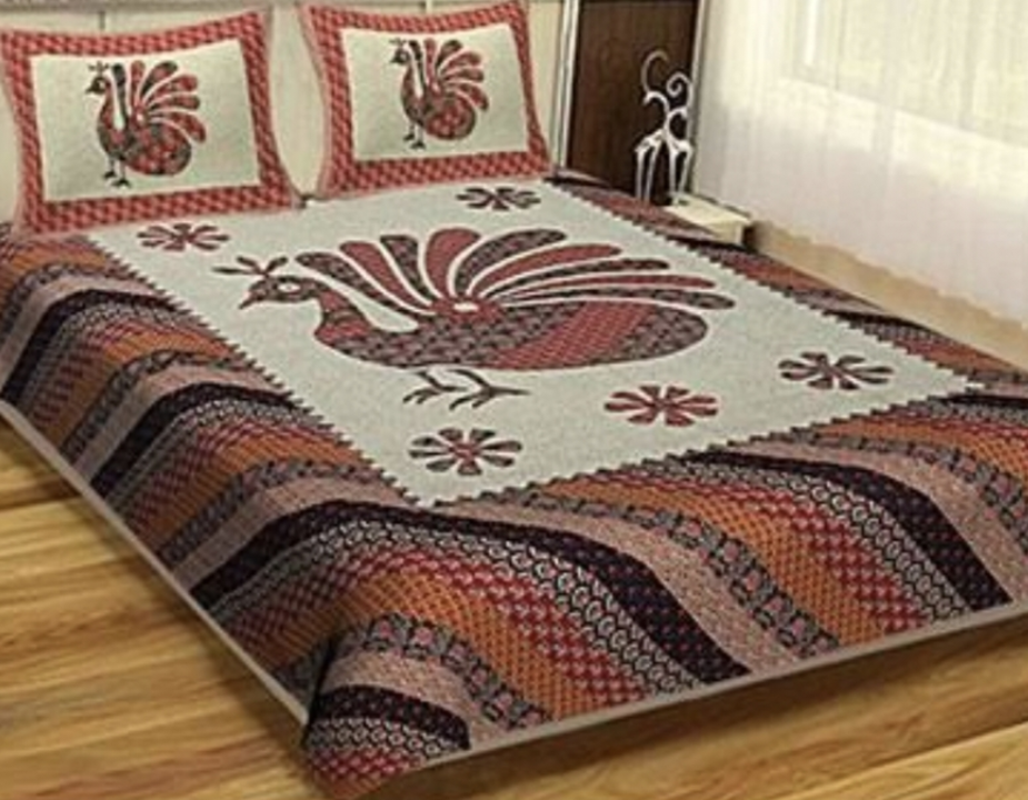 King size Bedsheet (100x108) uploaded by Surya print on 5/17/2024