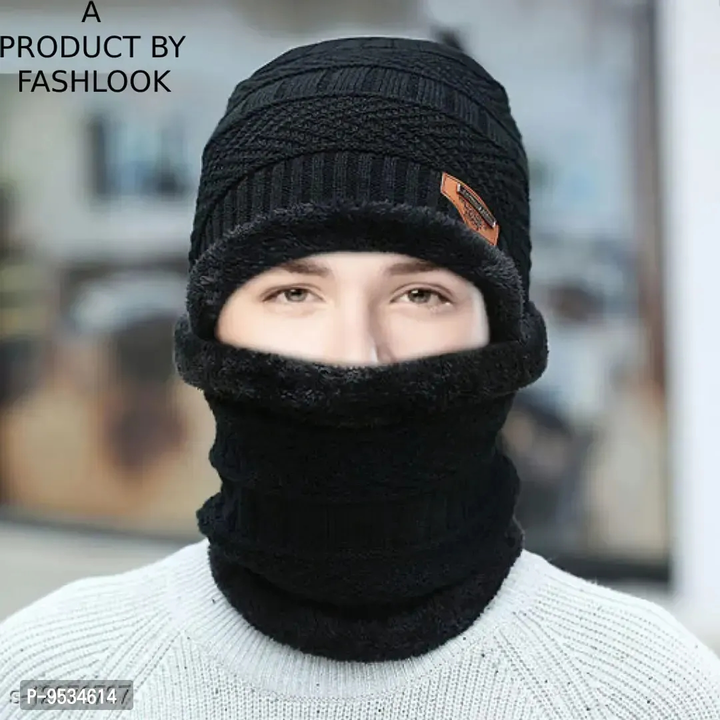 Winter combo cap for men and women.. uploaded by business on 1/24/2023