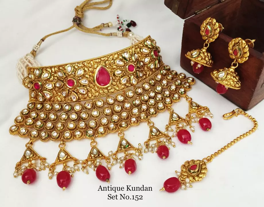 Kundan jewellery  uploaded by Rp collections on 1/24/2023