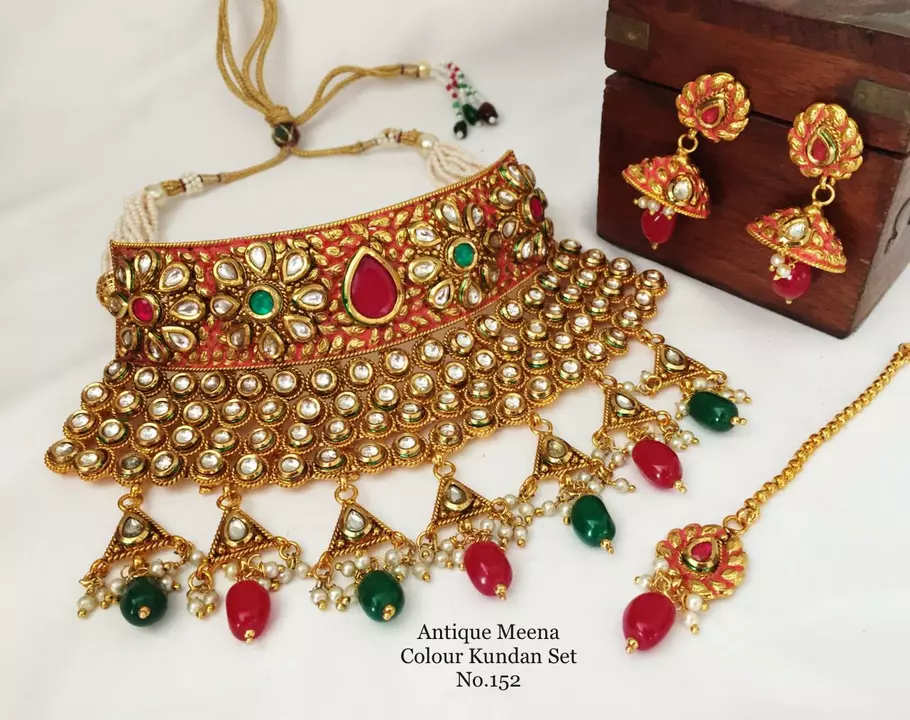 Kundan jewellery  uploaded by Rp collections on 1/24/2023