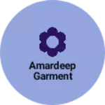 Business logo of Amardeep garment
