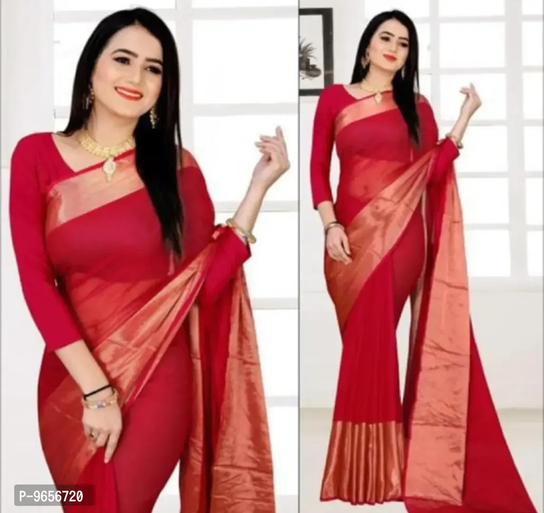 Chiffon saree uploaded by Shop with nayra on 5/5/2024
