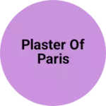 Business logo of Plaster of Paris