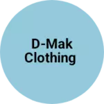 Business logo of D-MAK clothing