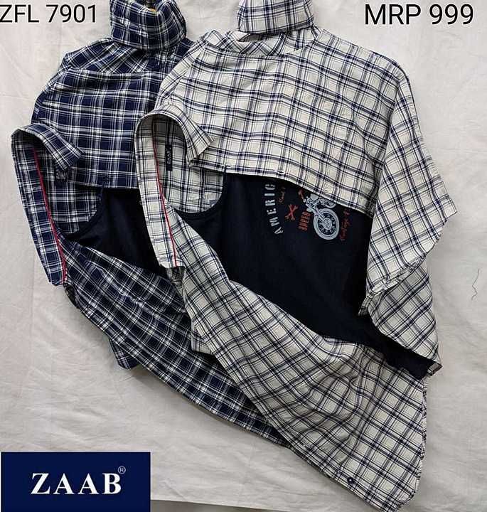 7901 yarn dyed checks with tshirt attached uploaded by Zaab Fashion Limited on 7/6/2020