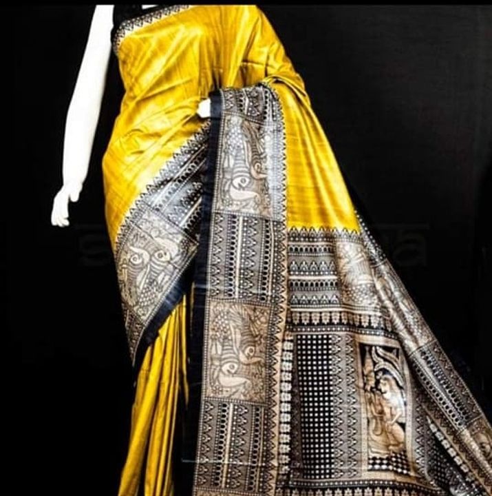 Post image Hey! Checkout my new collection called Tussar gicha silk saree..