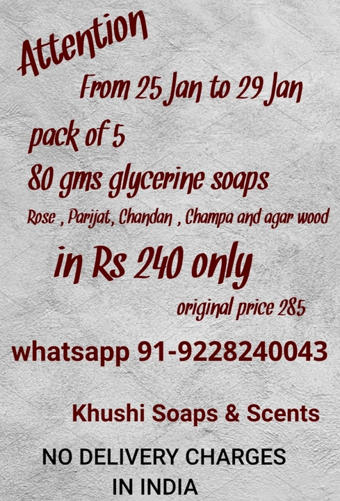 Transparent glycerine soap uploaded by Khushi Chemworth on 1/24/2023
