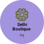 Business logo of Sethi boutique