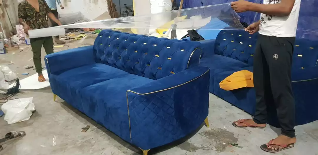 Blue yadu sofas uploaded by business on 1/24/2023