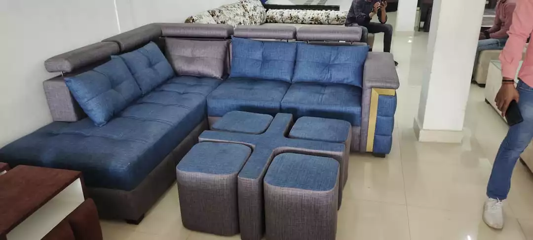 4 puffy table apache sofa uploaded by Furniture factory Ghaziabad on 1/24/2023