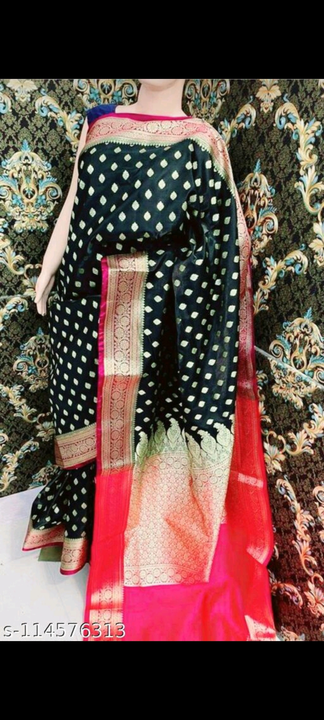 Banarsi silk saree uploaded by business on 1/24/2023
