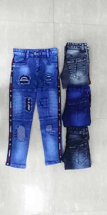 Kids denim jeans size 26/30 uploaded by SHANKHESHWAR CLOTHING CO  on 7/6/2020
