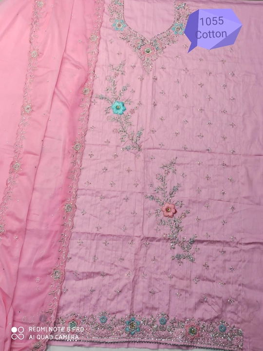 Jam Cotton Unstitched Dress Material  uploaded by DVH Enterprise on 5/17/2024