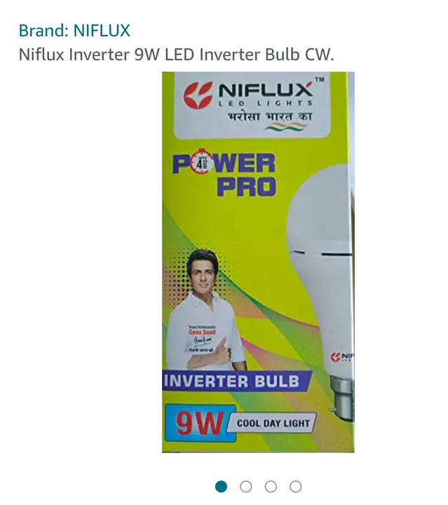 Niflux Power Pro Ultra Inverter Bulb 9 w uploaded by business on 1/25/2023