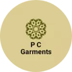 Business logo of P c garments
