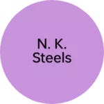 Business logo of N. K. Steels