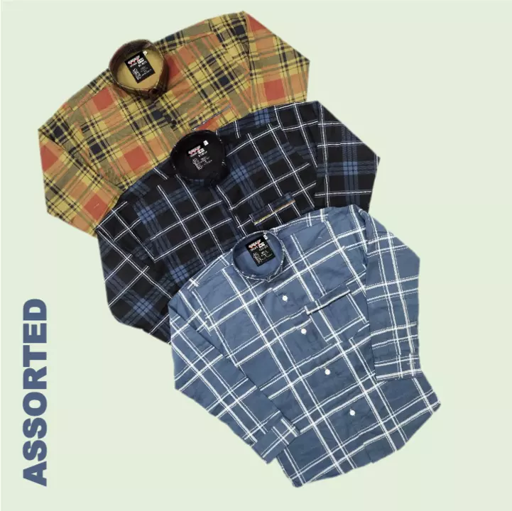 Cotton Checks Shirts For Kids  uploaded by RG Sports and Uniforms on 1/25/2023