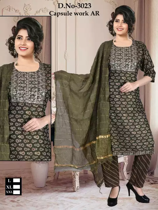 Kurti pent with duppta  uploaded by SS CREATION  on 1/25/2023