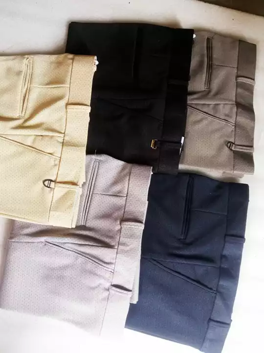 Formal - Polo fit pants uploaded by MUMBAI SHIRTS 📞8268300027 on 5/29/2024