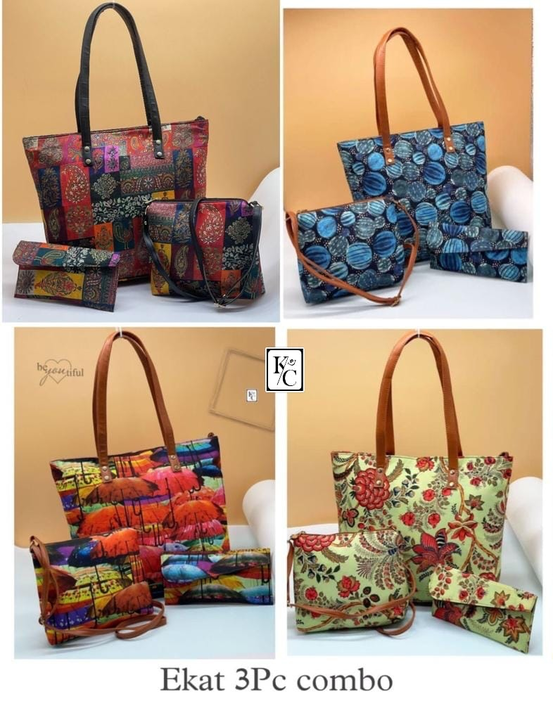***Traditional Fashionable Ekat Tote Bags*** uploaded by S3 & G Shopping Center on 1/25/2023