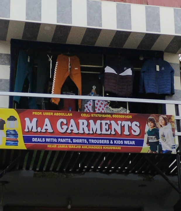 Shop Store Images of M A Garments khudwani