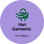 Business logo of Hari garments