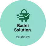 Business logo of Badrii Solution
