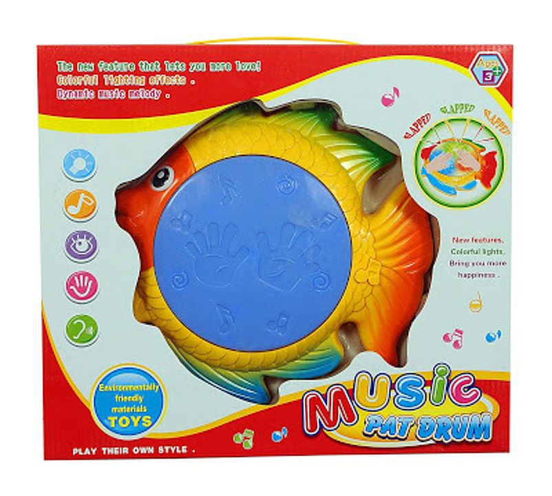 BabyGo Fish Hand Drum Toy for Baby with Light and Music
 uploaded by My Shop Prime on 7/6/2020