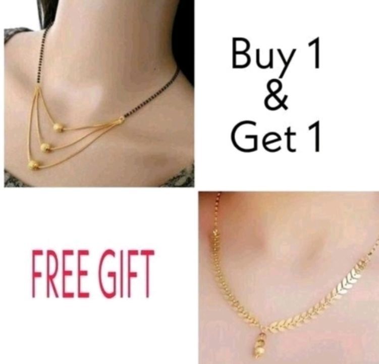 Post image Beautiful elegant मंगलसूत्र combo set
Buy 1 get 1free
Cod availabl
Price 240
Free delivery