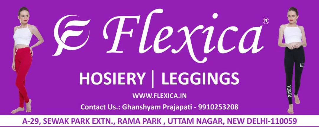 Visiting card store images of FLEXICA HOSIERY
