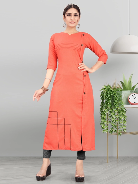 💖 Latest Designer Slub Cotton Kurti uploaded by Kriya Designer on 1/25/2023