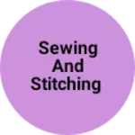 Business logo of Sewing and stitching