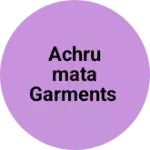 Business logo of Achrumata garments