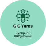 Business logo of G c yarns