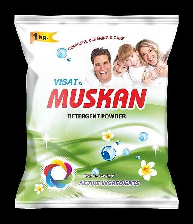 Muskan detergent powder 1kg uploaded by business on 7/6/2020