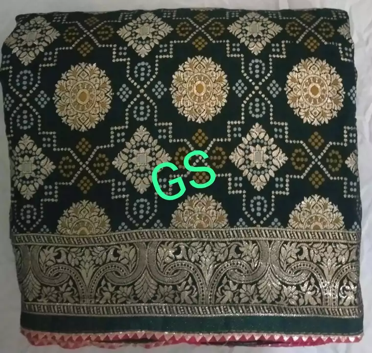 Dola silk ms zàri saree uploaded by Gungun saree and lehanga collection on 1/26/2023