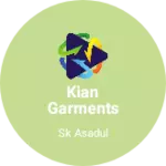 Business logo of Kian garments