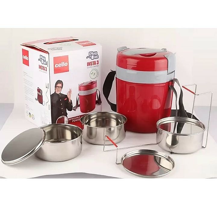 Cello Insta 3 electric lunch box
MRP: 1299 uploaded by Hangul Media Pvt Ltd  on 7/6/2020